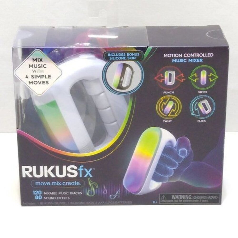 RUKUSfx Motion-Controlled Music Mixer Rocks Right Out The Box w/ Silicone Skin